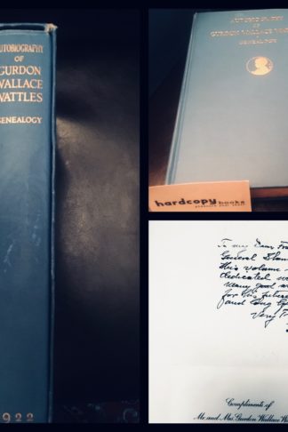Autobiography of Gurdon Wallace Wattles: Genealogy - Gurdon Wallace Wattles